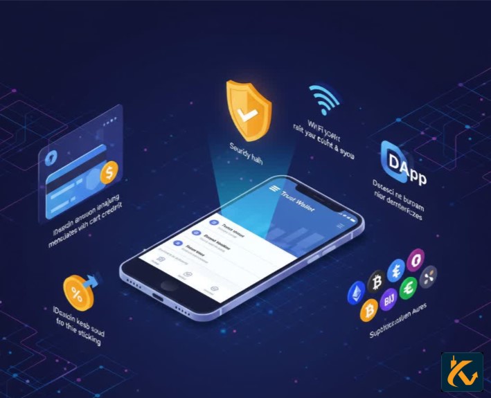 کیف پول تراست ولت (Trust Wallet)، نحوه نصب و ویژگی ها - 4 امنیت تراست ولت