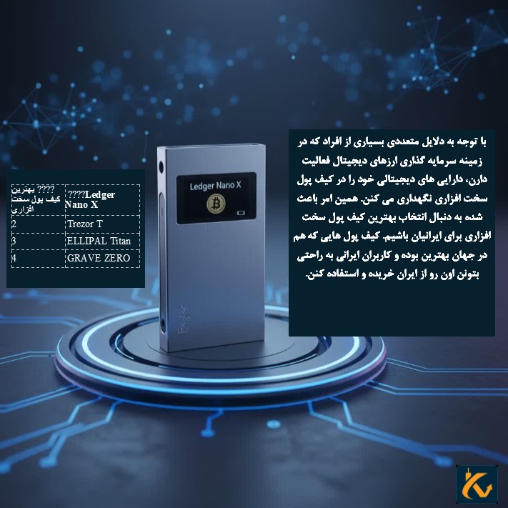 بهترین کیف پول سخت افزاری برای ایرانیان 2024 - 2 بهترین کیف پول سخت افزاری برای ایرانیان 2024