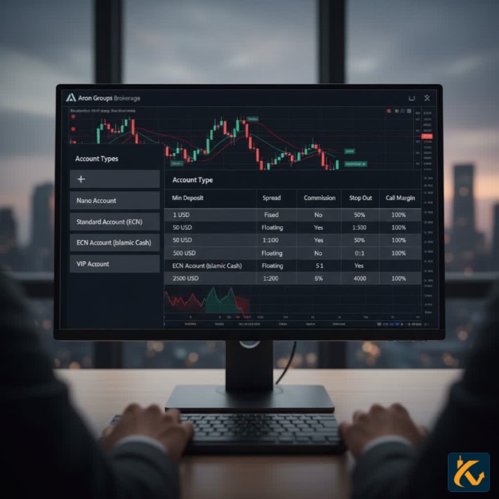 کپی تریدینگ در آرون گروپس