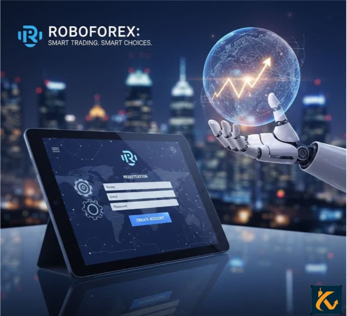 ـآموزش ثبت نام در روبوفارکس