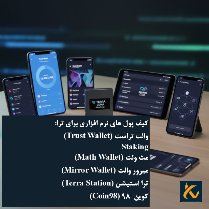 کیف پول های نرم افزاری برای ترا