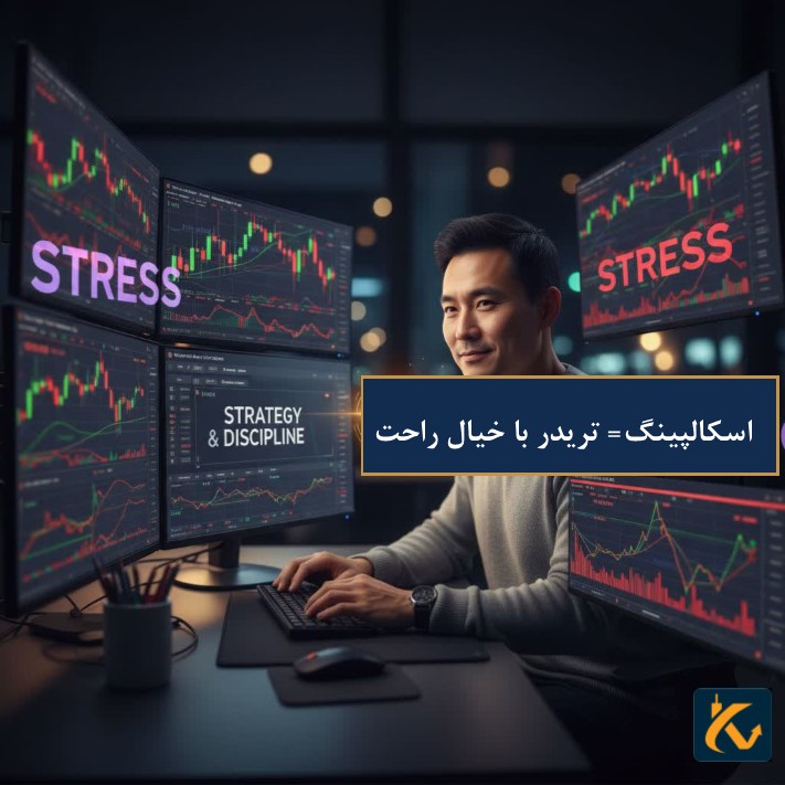 5 نکته اسکالپینگ| معاملات روزانه - 2 استرس کم تریدرها