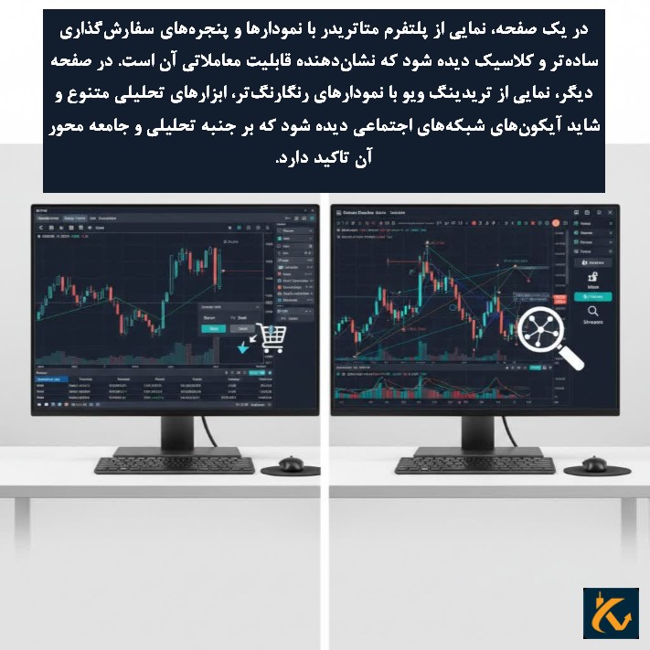 تفاوت های متاتریدر و تریدینگ ویو
