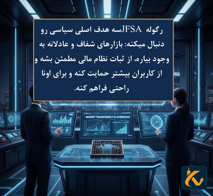 رگوله JFSA | نهاد نظارتی ژاپن - 4 سیاست JFSA