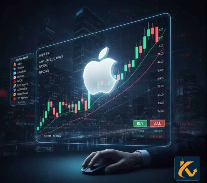 سهام اپل در فارکس | نحوه خرید و فروش - 4 آموزش معامله سهام اپل